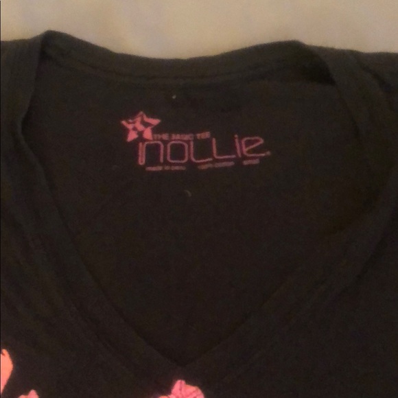 Floral Graphic V-Neck - Picture 3 of 3